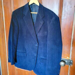 Vintage Corduroy Sports Coat Cross & Windsor